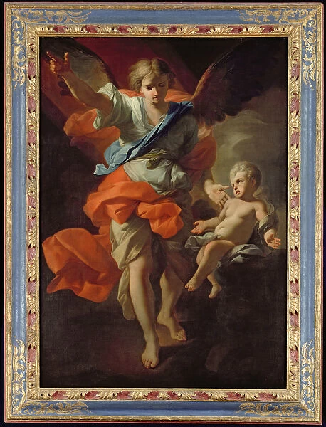 Guardian Angel, c. 1685-94 (oil on canvas)