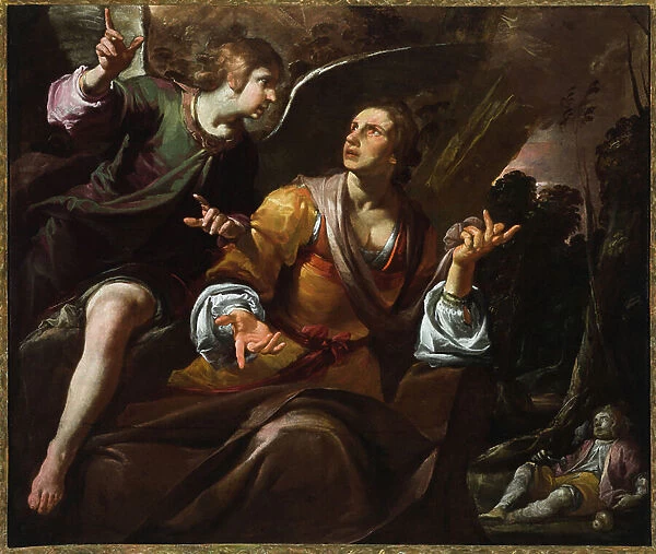 Hagar and the angel, c. 1640 (oil on canvas)