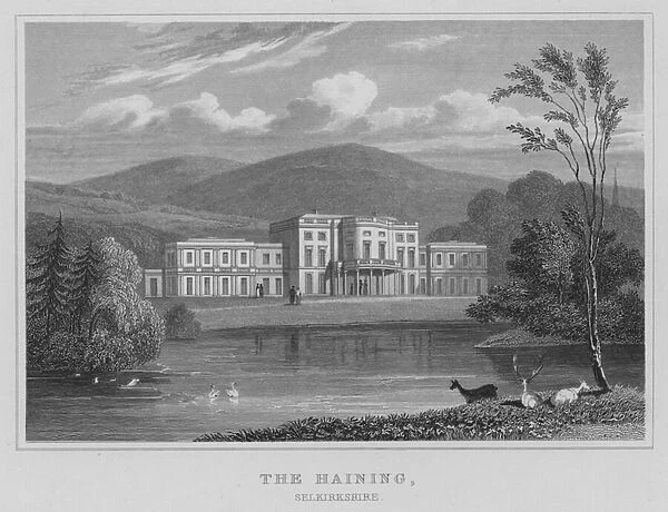 The Haining, Selkirkshire (engraving)