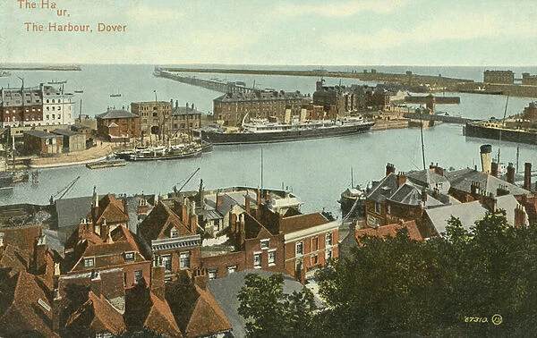 The Harbour, Dover (colour photo)
