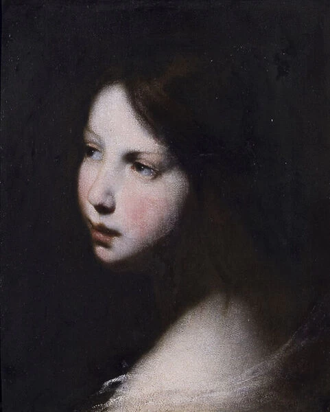 Head of a Girl, c. 1640 (oil on canvas)