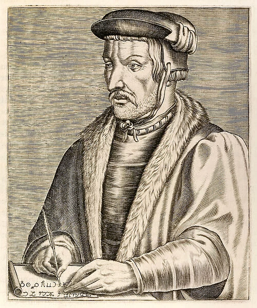 Heinrich Cornelius Agrippa, from 'True Portraits