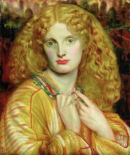 Helen of Troy, 1863 (oil on panel)