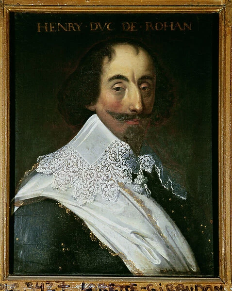 Henri (1579-1638) Duke of Rohan, 1617-38 (oil on canvas)