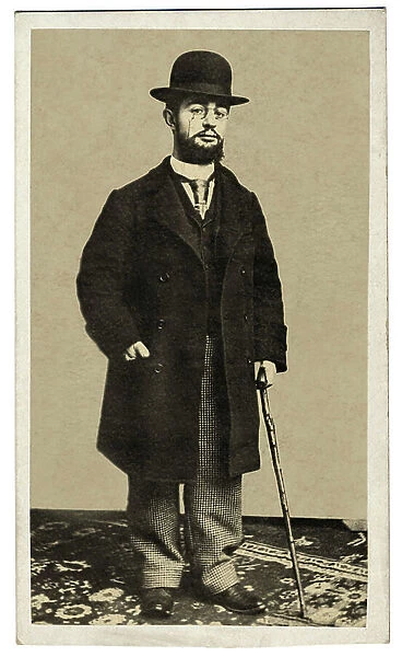 Henri de Toulouse Lautrec, c. 1895 (b / w photo)