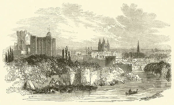 Hereford Castle (engraving)