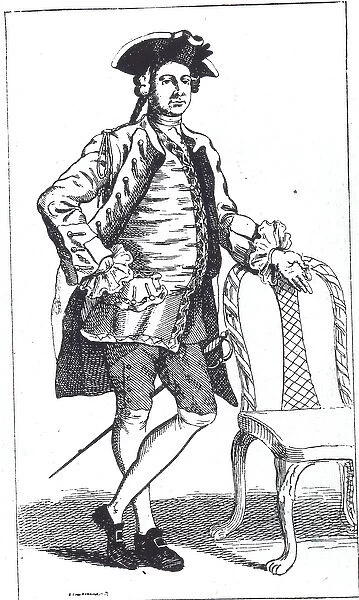Highwayman William Parsons (engraving)