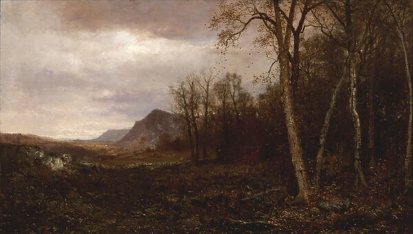 Over The Hills and Far Away, 1878 (oil on canvas)