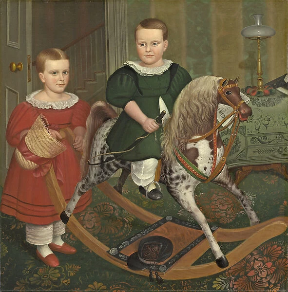 The Hobby Horse, c. 1840 (oil on canvas)