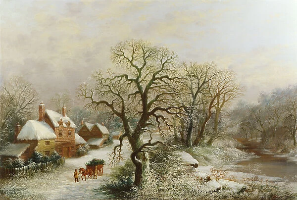 The Holly Cart, 19th century