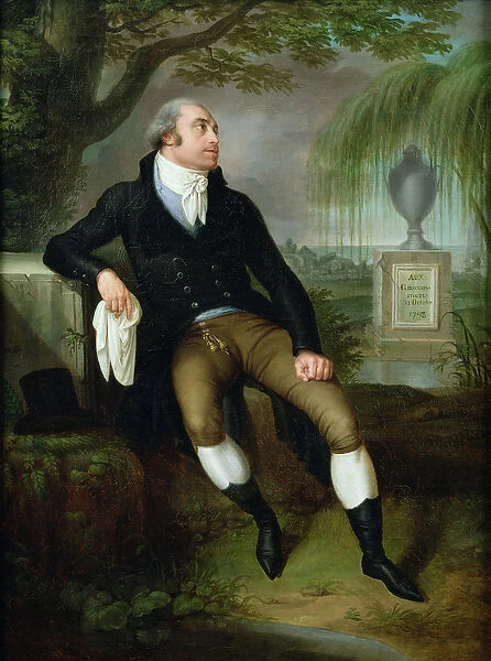 Homage to the Girondins, 1793 (oil on canvas)