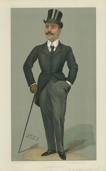 The Hon Sidney Robert Greville (colour litho)