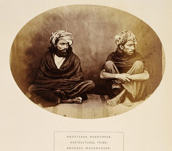 Hootiyana Dhoondees, Agricultural Tribe, Soonnee Mahomedans, Mooltan