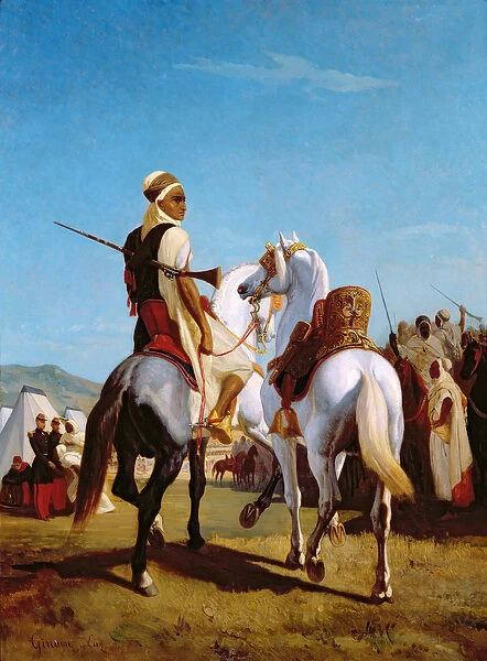 The Horse of Gaada, or The Horse of Submission, 1864 (oil on canvas)