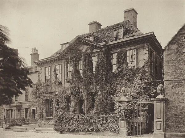House at Trowbridge, Wilts (b  /  w photo)