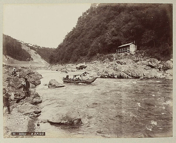 Hozu rapids - Japan 1880-1910 (photo)