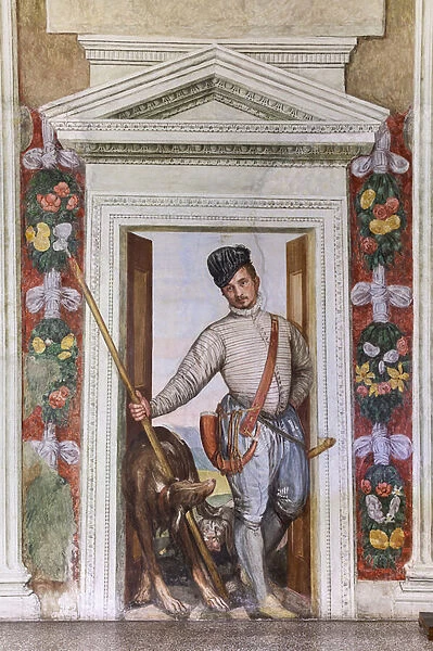 The Hunter, Hall of Olympus, 1560-1561 (fresco)