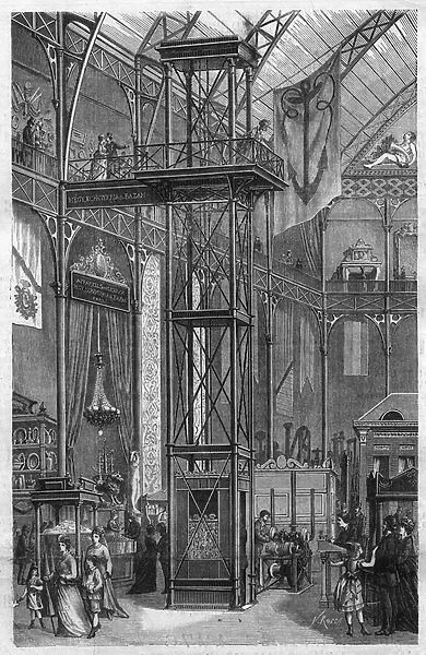 Hydraulic elevator invented by Megy Echeverria and Bazan