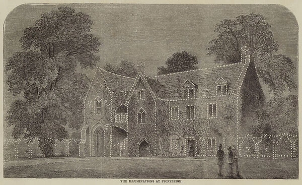 The Illuminations at Stoneleigh (engraving)
