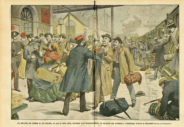 Illustration of Eugene Damblans (1865-1945) in Le Pelerin