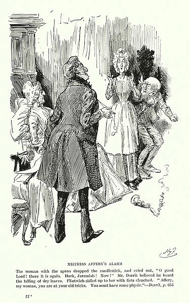 Illustration for Little Dorrit by Charles Dickens (litho)