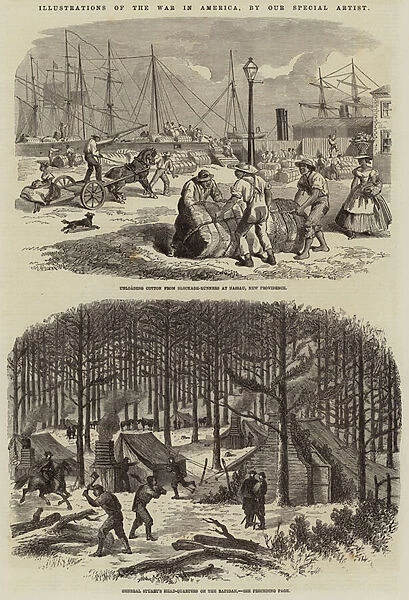 Illustrations of the War in America (engraving)