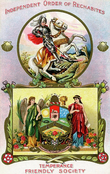 Independent Order of Rechabites - postcard, 1900s