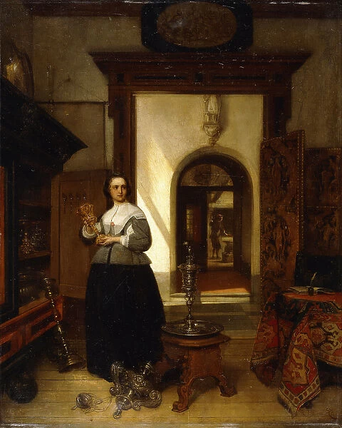 The Inventory, 1864 (oil on panel)