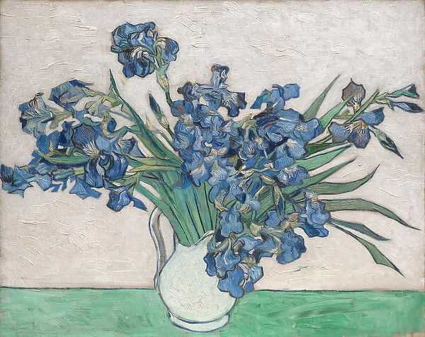 Irises, 1890 (oil on canvas)