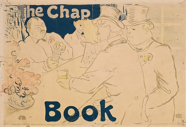 Irish and American Bar, Rue Royale; poster for The Chap Book