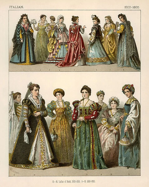Italian Costume 1500-1600