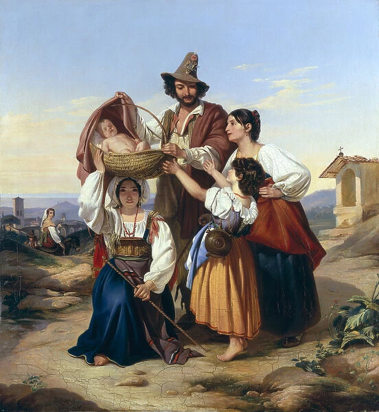 Italian Herdsman, 1835 (oil on canvas)