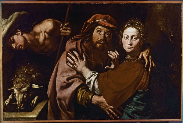 Jacob and Rebecca, c. 1625 (oil on canvas)