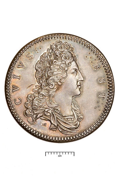 Jacobite, The Old Pretender, Attempted Invasion of Scotland silver medal, 1708 (silver)