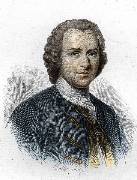 Jean Jacques Rousseau, French-speaking Geneva writer and philosopher