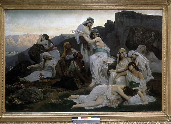 Jephtes daughter, 1876 (oil on canvas)