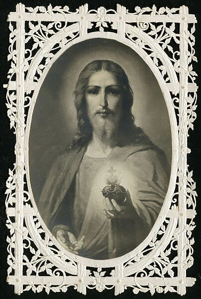 Jesus of the Sacred Heart (litho)