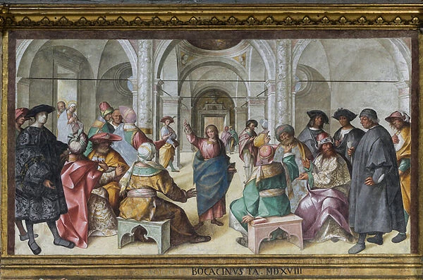 Jesus among the Scribes, 1518 (fresco)