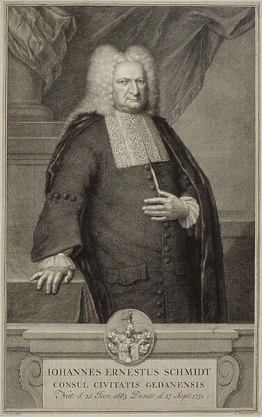 Johann Ernst Schmidt, c. 1732 (engraving)
