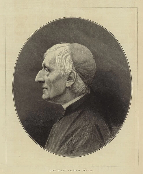 John Henry, Cardinal Newman (engraving)