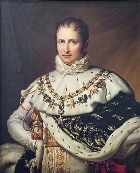 Joseph Bonaparte, king of Spain, 1818, (oil on canvas)