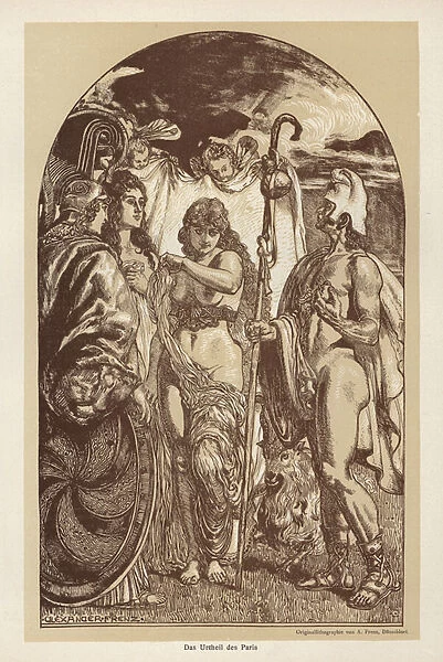 The Judgment of Paris (litho)