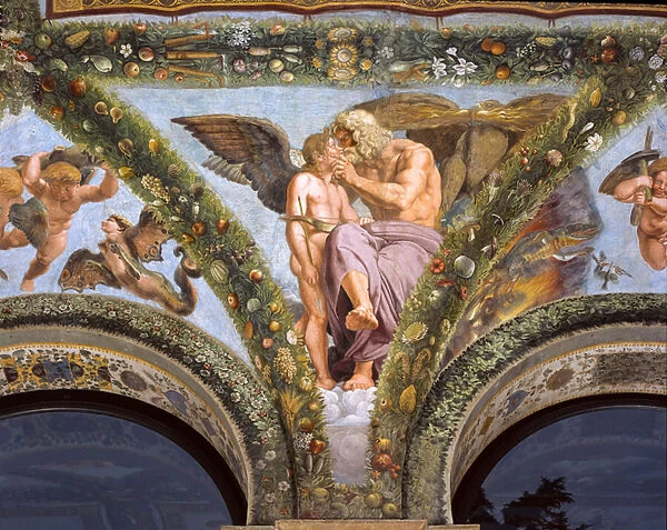 Jupiter consoling Cupid, 1517-18 (fresco)
