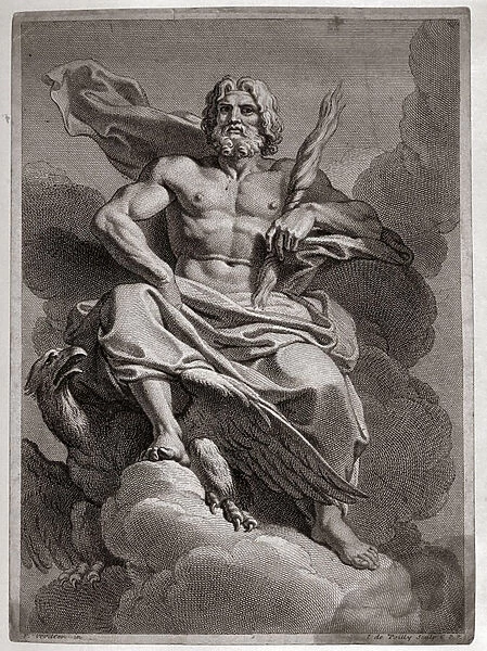 Jupiter (Zeus), by Francois Verdier (1651 - 1730)