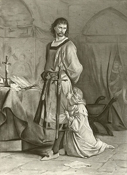 King John. Act IV, Scene I (gravure)