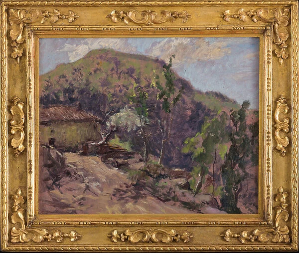 Landscape (oil on board)