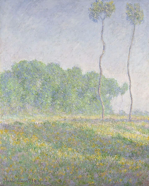 Landscape in the Spring (Giverny); Paysage du Printemps (Giverny), 1894 (oil on canvas)