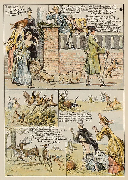 The Lay of Wiry Jane, by Percy Macquoid (chromolitho)