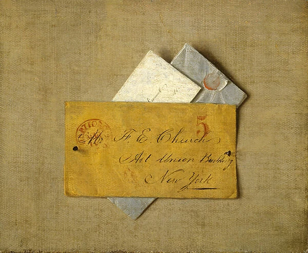 The Letter Revenge, before 1892 (oil on canvas)