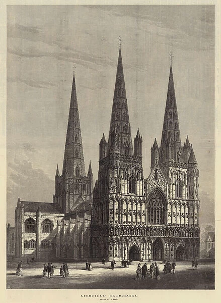 Lichfield Cathedral (engraving)